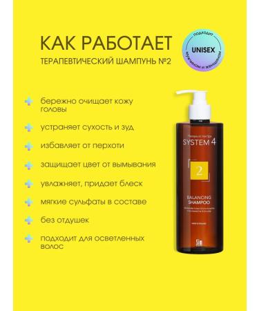 Sim Sensitive System 4 shampoo for dyed hair 500 ml - Buy Online on GoSupps.com