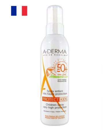 ADERMA Protect SPF50+ children's sunscreen spray 200ml