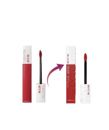 Maybelline New York Matte lipstick Super Stay Matte Ink #20 Pioneer - Buy Online on GoSupps.com