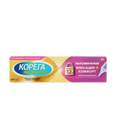 Altaimag Korega cream for dentures maximum fixation 40 ml