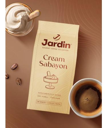 JARDIN Coffee ground Cream Sabayon 200g - Buy Online on GoSupps.com