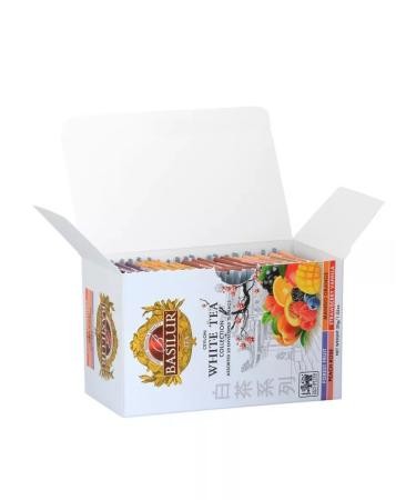 Basilur White tea in bags of White Tea 2 pcs - Buy Online on GoSupps.com