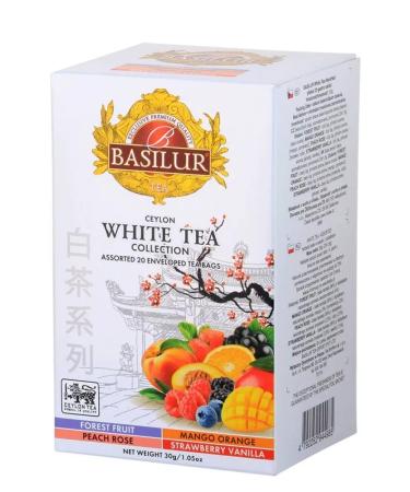 Basilur White tea in bags of White Tea 2 pcs - Buy Online on GoSupps.com