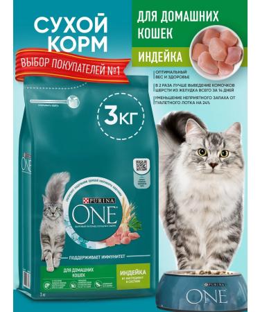 PURINA ONE Dry food for cats 3 kg - Buy Online on GoSupps.com