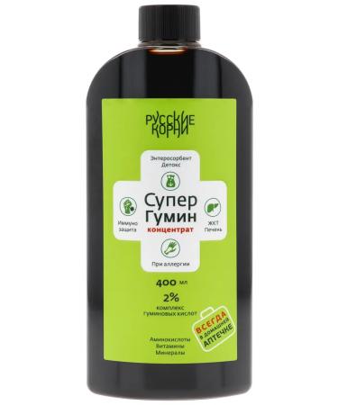 Russian roots Superhumin Enterosorbent cleansing the body detox - Buy Online on GoSupps.com