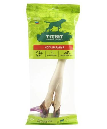 Titbit A delicacy leg of a lamb for dogs. 85 g