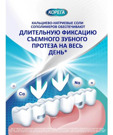 Korega Cream for fixing dentures 40 g of extra strong mint ... - Buy Online on GoSupps.com
