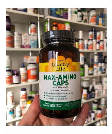 Country Life Max Amino Caps Amino acid Comino