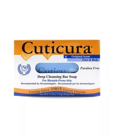 Cuticura Soap - pimples and acne foam for problem skin 85g - Buy Online on GoSupps.com