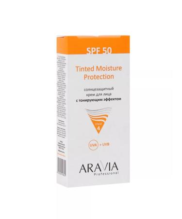 ARAVIA Professional Sunny with a tinting effect SPF 50 - Buy Online on GoSupps.com