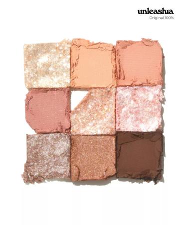 UNLEASHIA Palette Shadows Glitterpedia Eye Palette N 3 All of Coralpink - Buy Online on GoSupps.com