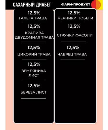 PHARMPRODUCT Herbal collection for diabetes 4 pcs 100 g - Buy Online on GoSupps.com