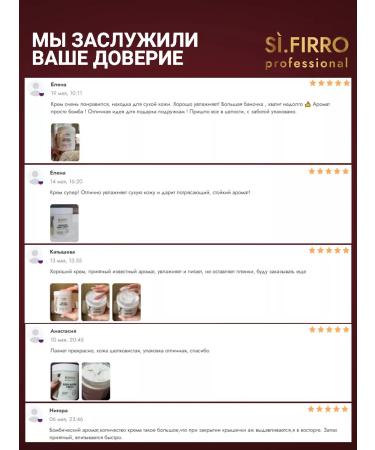 SiFirro Moisturizing body cream - Buy Online on GoSupps.com