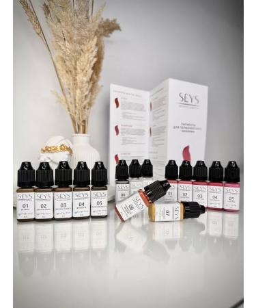 SEYS 01 Blonde Pigments for permanent makeup 10 ml - Buy Online on GoSupps.com
