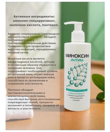 MINOXIN Gel for intimate hygiene - Buy Online on GoSupps.com
