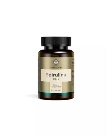 Beautiful life Tetralab spirulina plus 90 pcs. 1000 mg weighing tablets