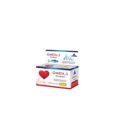 Beautiful life Omega 3 myofarm 62 pcs. capsules weighing 1000 mg