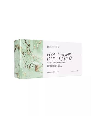 Beautiful life Biotechusa hyaluronic acid and collagen 120 pcs. Capsules m