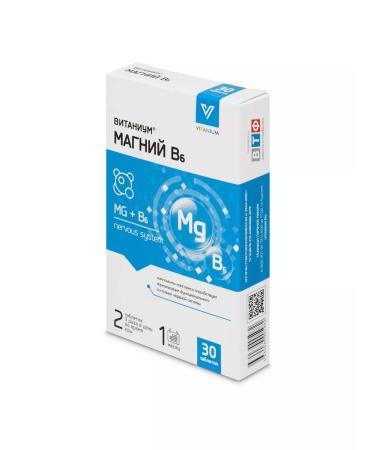 Beautiful life Magnesium in 6 vitanium 30 pcs. Tablets weighing 605 mg - Buy Online on GoSupps.com