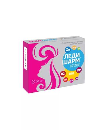 Beautiful life LadySharm Vitamins for hair tablets No. 30