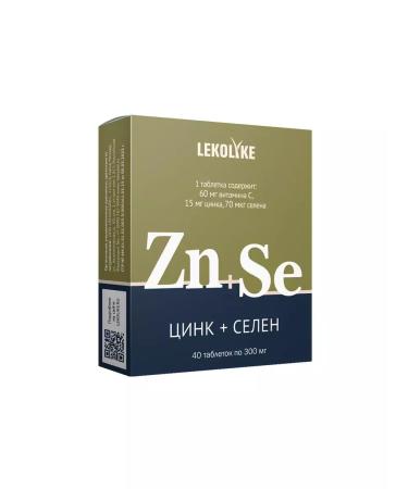 Beautiful life Lekolike zinc+selenium 40 pcs. 300 mg weighing tablets