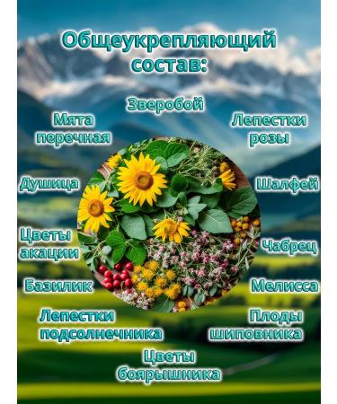Secrets of the Caucasus Herbal tea "General strengthening" 70gr - Buy Online on GoSupps.com