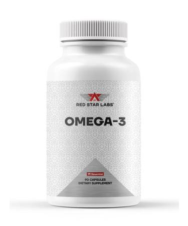 Red Star Labs Omega 3 fish oil - 90 capsules
