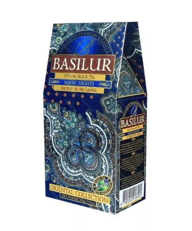 Leaf Basilur tea magic nights 100 g 4 pcs - Buy Online on GoSupps.com