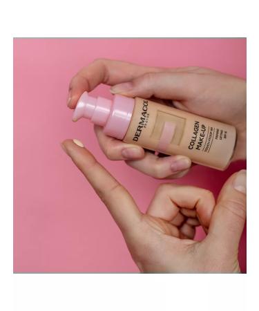 Dermacol Collagen tonal base No. 2 (Fair) - Buy Online on GoSupps.com