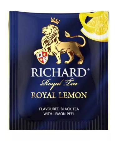 Richard Royal Lemon tea 12pcs x 43g (25 bags) - Buy Online on GoSupps.com