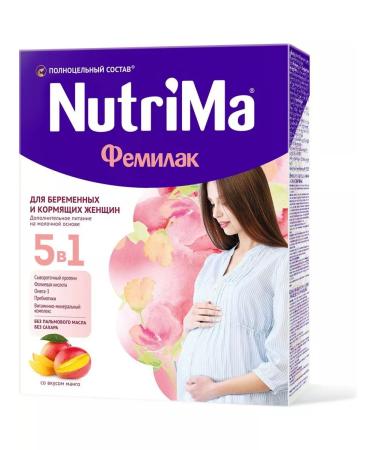 NutriMa Femilak for mothers with the taste of mango 350g - Buy Online on GoSupps.com