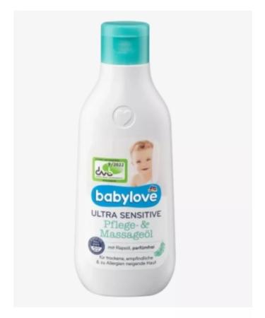 BabyLove Children's oil for the care and massage of Ultra Sensitive 250 ml