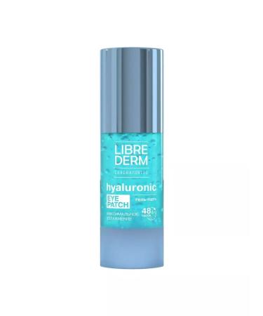 LIBREDERM Gel patch for the skin around the eyes hyaluronic 2x30ml - Buy Online on GoSupps.com