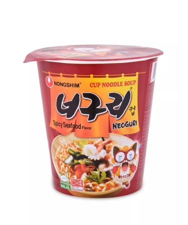 Asian food Lapsha nongsham (dried) neoguri (glass) 4pcs x 62 g Korea - Buy Online on GoSupps.com