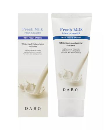 Dabo Moisturizing foam for washing with milk proteins. Korea