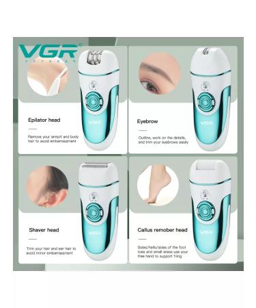 VGR Epiprator for ladies hair depisrator - Buy Online on GoSupps.com