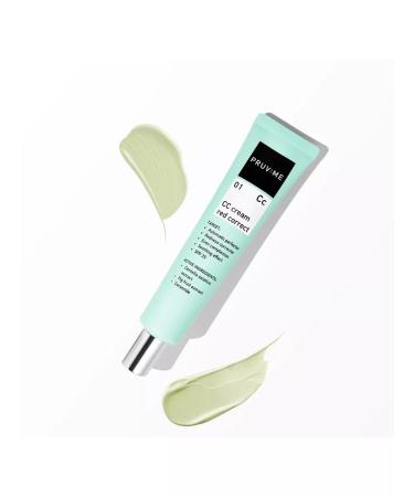 PRUV:ME CC Face Cream Corpacher CC Cream Red Correct SPF 25 - Buy Online on GoSupps.com