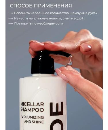 Aercode Micellar shampoo for hair with keratin amaranth and coconut ... - Buy Online on GoSupps.com