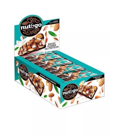 KDV Batonchik "Nut & Go" almonds coconut caramel 18 sh 36 g