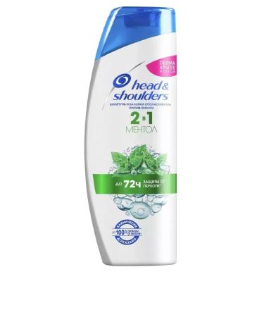 Head & Shoulders Shampoo 2B1 menthol 400 ml - Buy Online on GoSupps.com