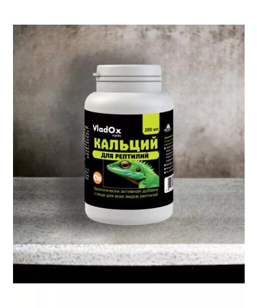 Vladox Mineral Calcium additive for reptiles 200ml