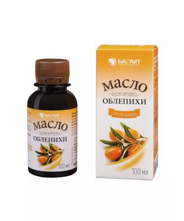 Biolith Sea buckthorn oil 2pcs 2 pcs 100 ml - Buy Online on GoSupps.com