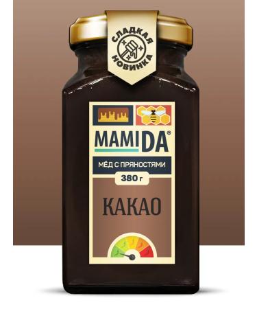 Natural buckwheat honey with cocoa Mamida 380