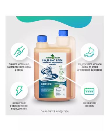 HorseBio Chondroprotector chondroophyte plus for dogs 1000 ml - Buy Online on GoSupps.com