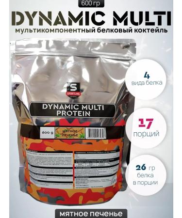 SportLine Nutrition Dynamic Multi Protein 600 g mint cookies