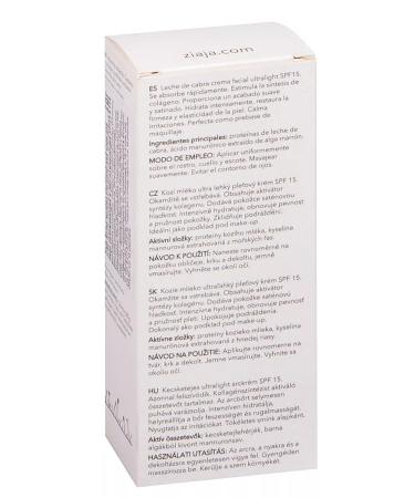 Ziaja Face cream moisturizing and pulling goat milk - Buy Online on GoSupps.com