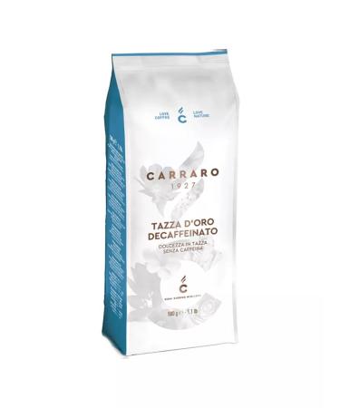 Coffee in Carraro Tazza d'Ooro Decuffeinato grains 0.5 kg