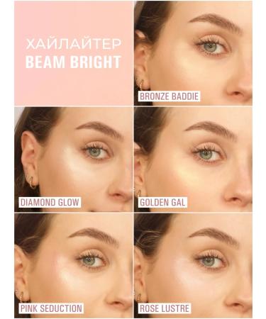 Revolution Makeup Beam Bright Highlighter Pink Seduction Highlighter - Buy Online on GoSupps.com