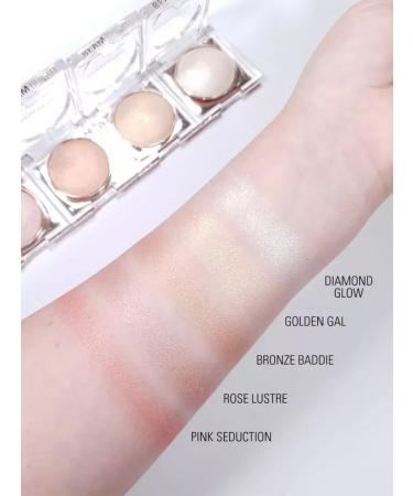 Revolution Makeup Beam Bright Highlighter Pink Seduction Highlighter - Buy Online on GoSupps.com