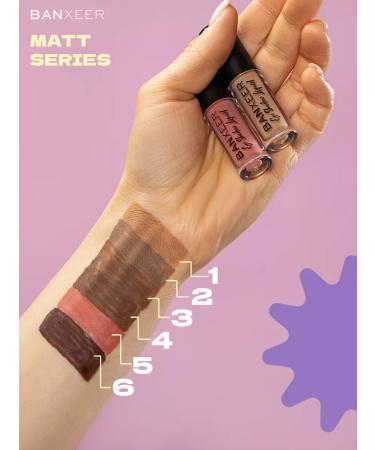 BANXEER Liquid shadows for the eyelids Matt Series 03 tone - Buy Online on GoSupps.com